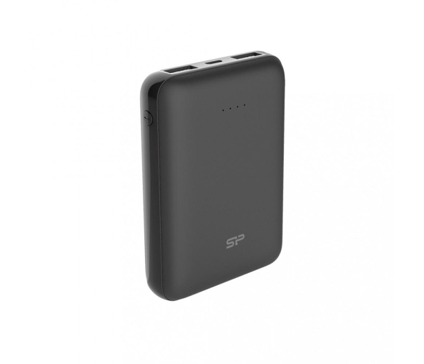 Silicon Power Power Bank 10000 mAh (2x USB, 2.1A, czarny) - 538430 - zdjęcie 2